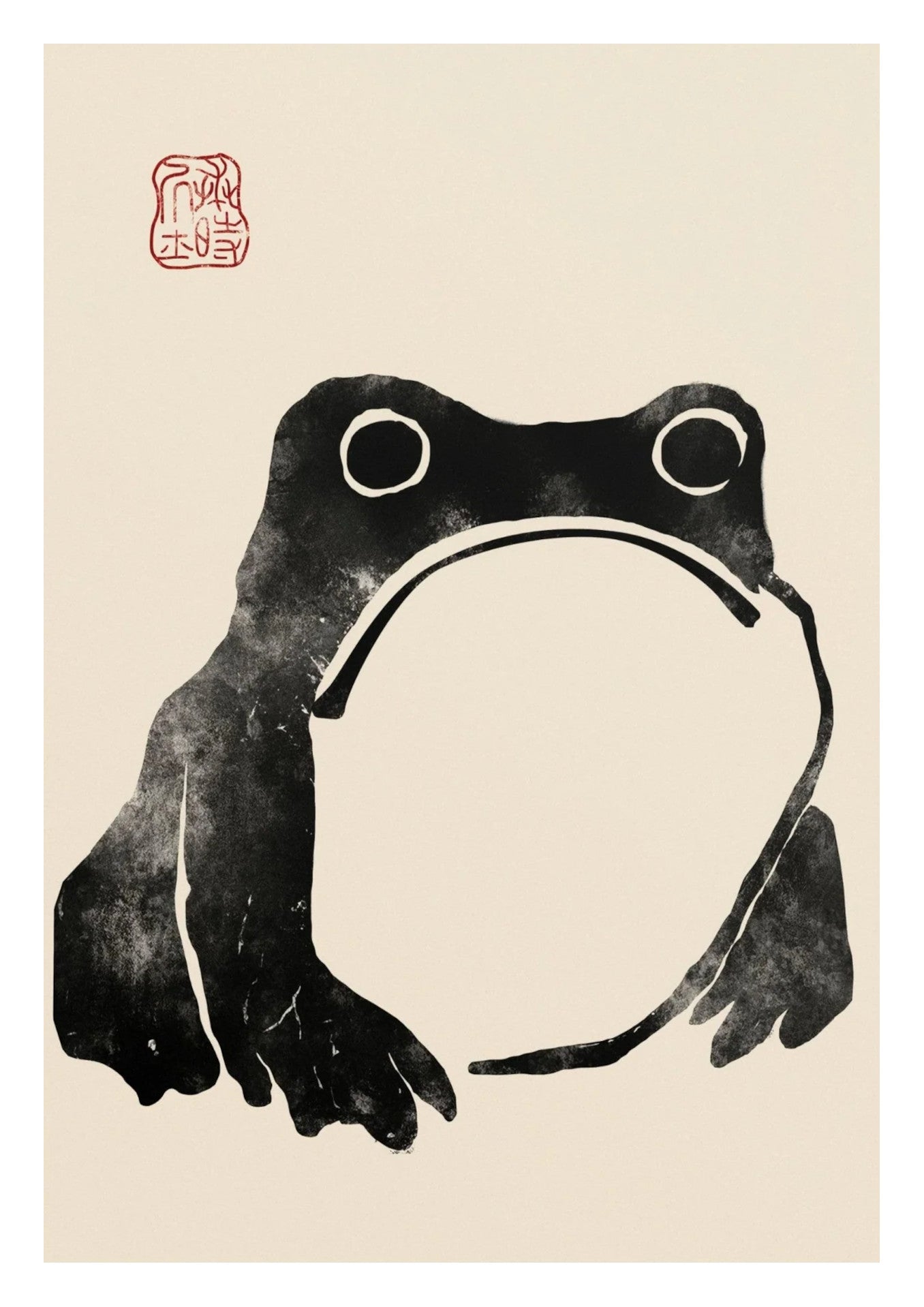 FROG PRINTS: Vintage Japanese Woodblock Art by Matsumoto Hoji