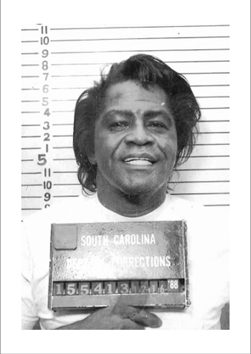 CELEBRITY MUGSHOTS: Poster Art Prints of Famous Felons Arrested by Police