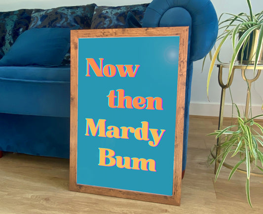 MARDY BUM POSTER: Arctic Monkeys Music Lyric Art Print