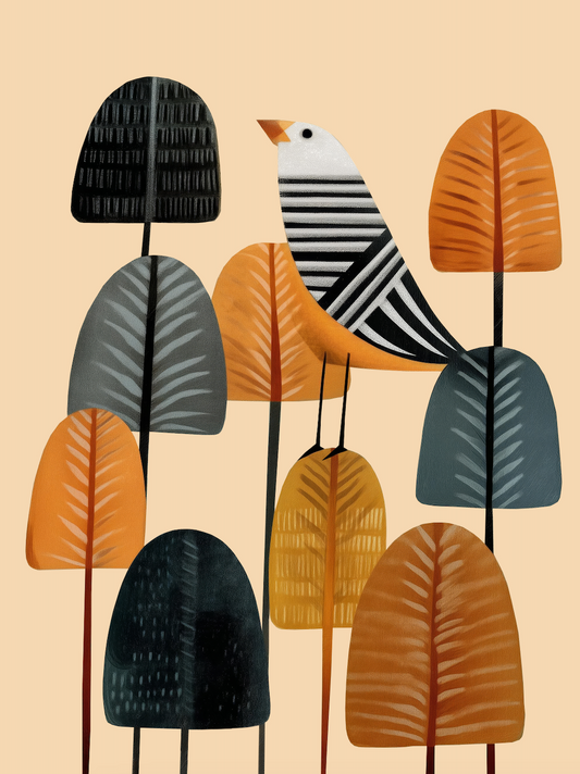SONG IN THE AUTUMN - Art Print by Branka Kodžoman