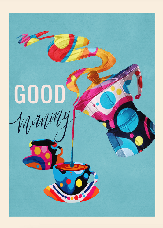 COFFEE TIME - Art Print by Branka Kodžoman