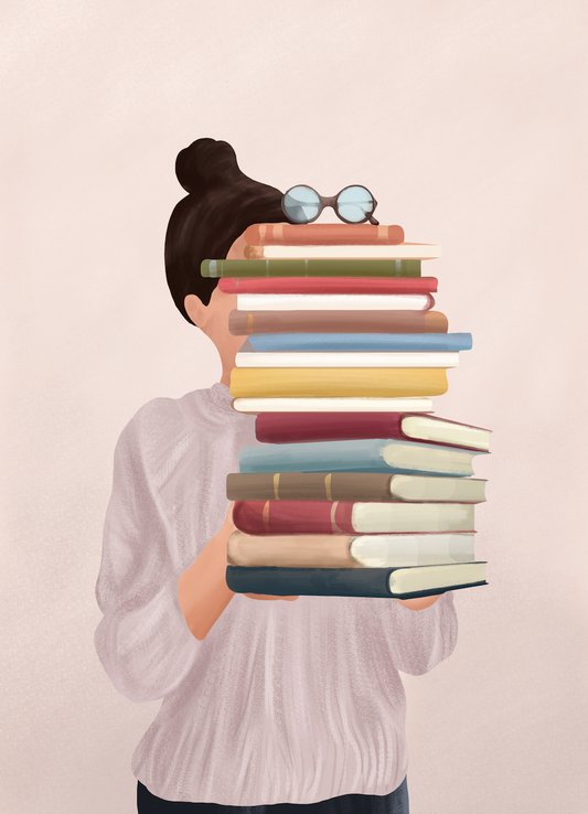 GOOD READ - Art Print by Branka Kodžoman