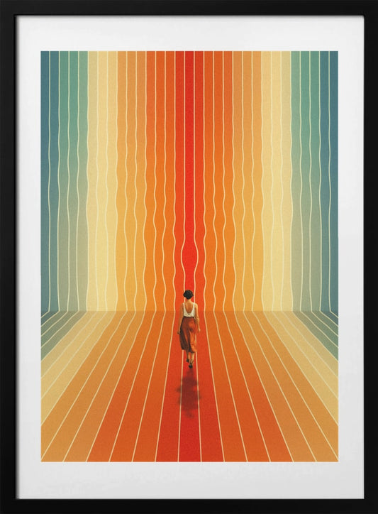 Here I Come - Art Print by Taudalpoi