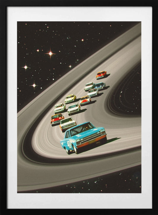 Saturn Grand Prix - Art Print by Taudalpoi