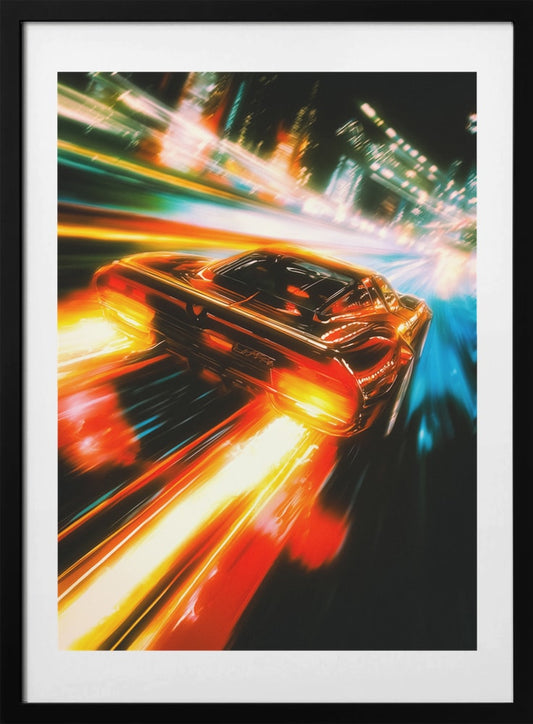 Street Racers - Art Print by Taudalpoi