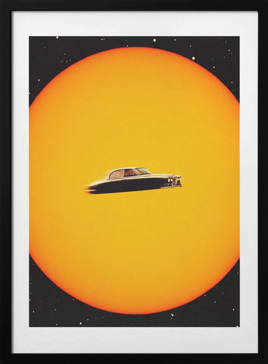 Space Chase - Art Print by Taudalpoi