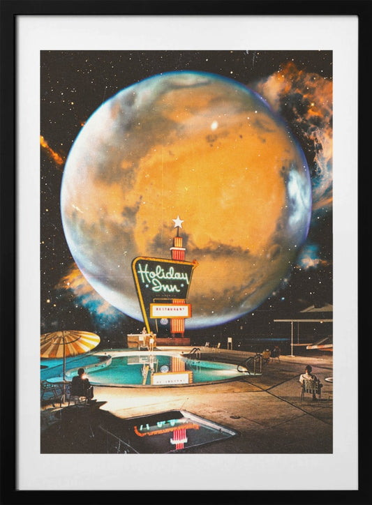 The Space Hotel - Art Print by Taudalpoi