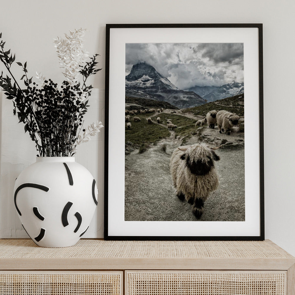 Out of my way - Art Print by Susanne Landolt