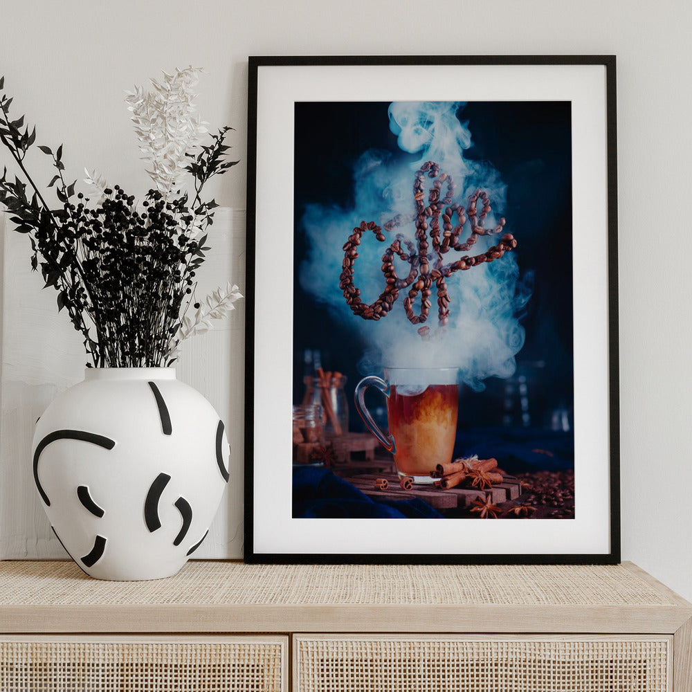 Smell the coffee - Art Print by Dina Belenko