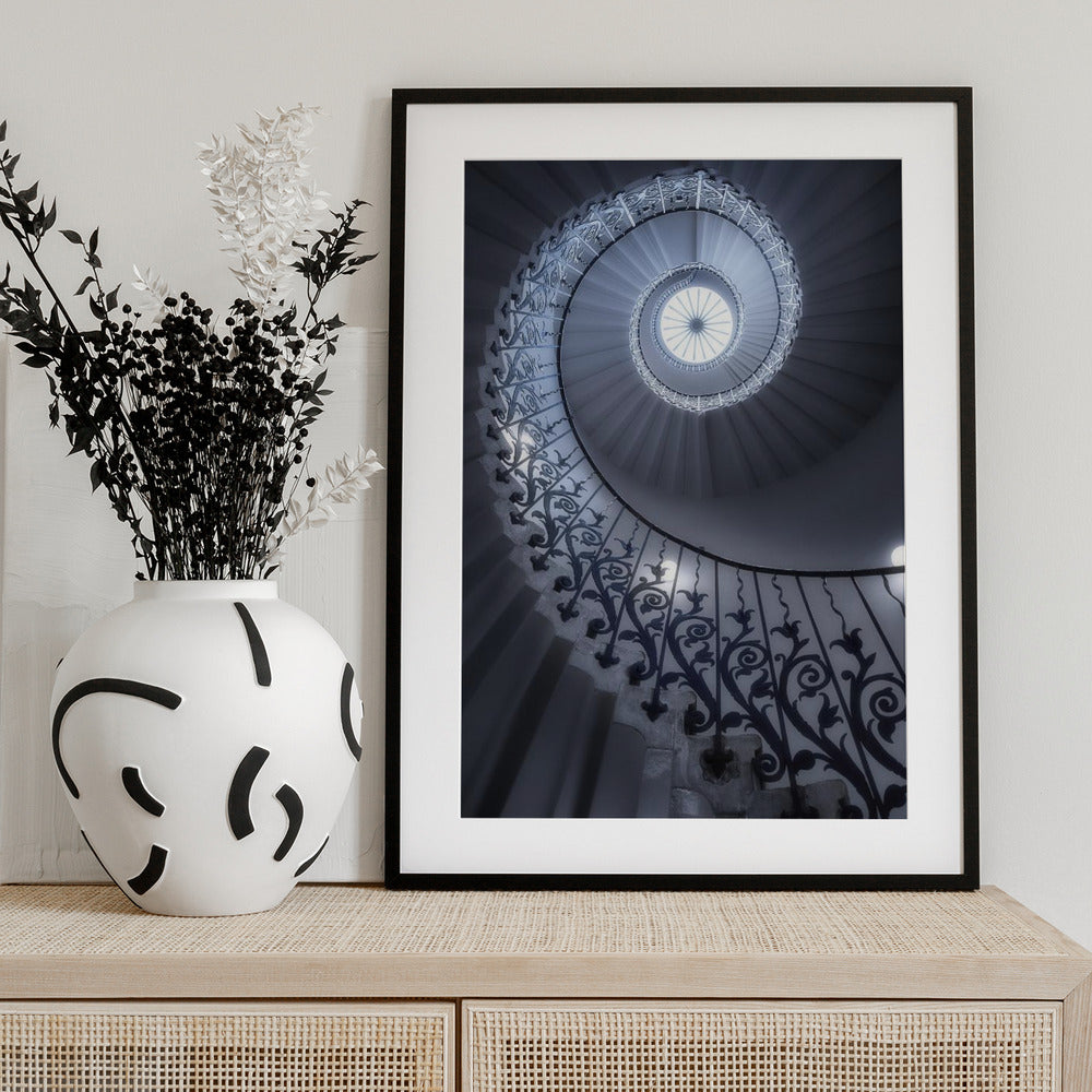 Tulip Stairs - Art Print by Massimo Cuomo