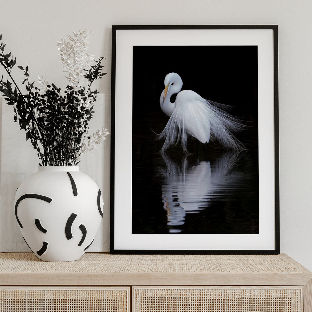 watching - Art Print by Ben Li