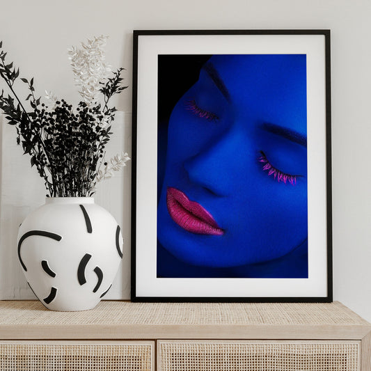 still got the blues - Art Print by James Mahfuz