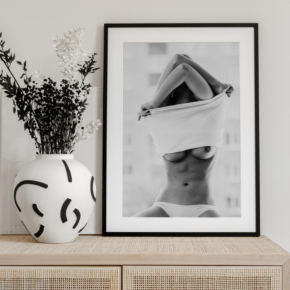 Hot [Simona] - Art Print by Martin Krystynek MQEP