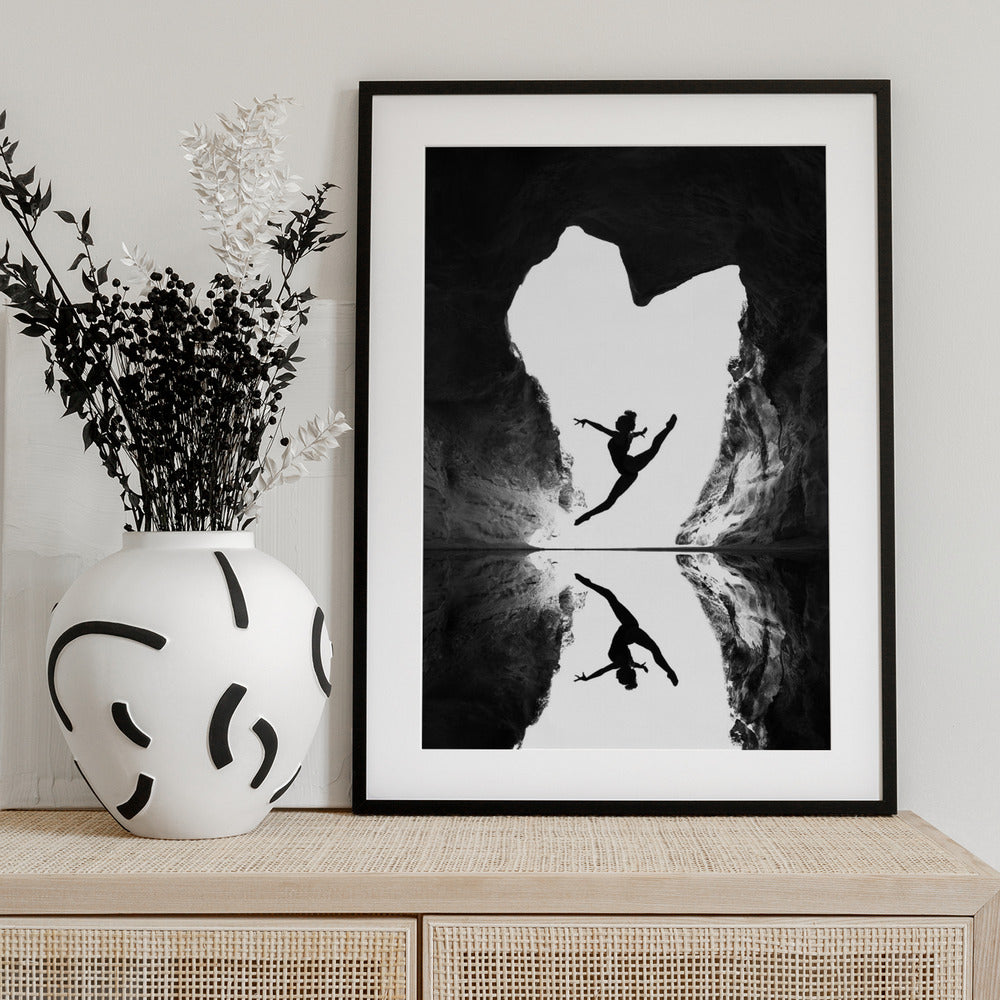 A beating heart - Art Print by Eyal Amer