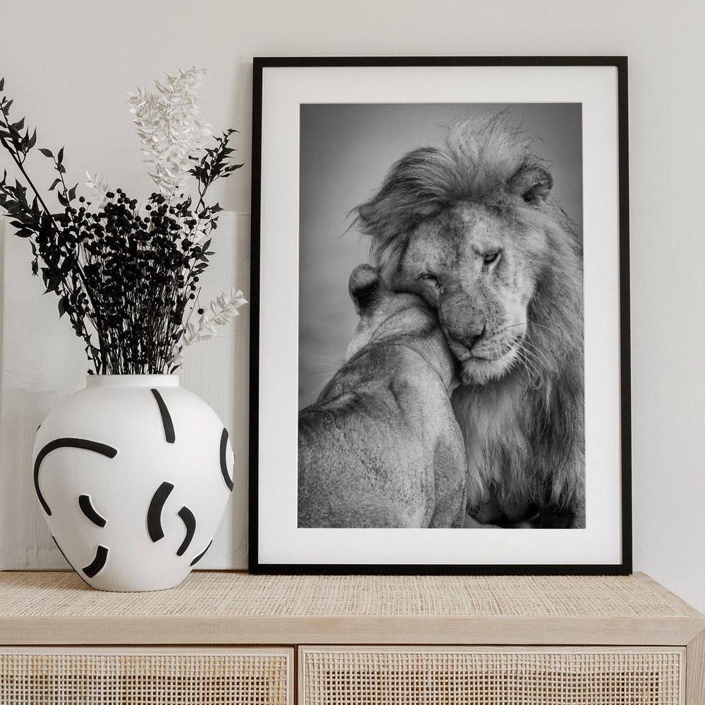 African Love! - Art Print by Ali Khataw