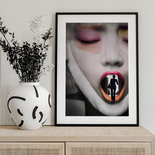 To consume or to be consumed - Art Print by Shenshen Dou