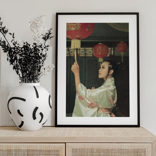 Lampion - Art Print by Djayent Abdillah