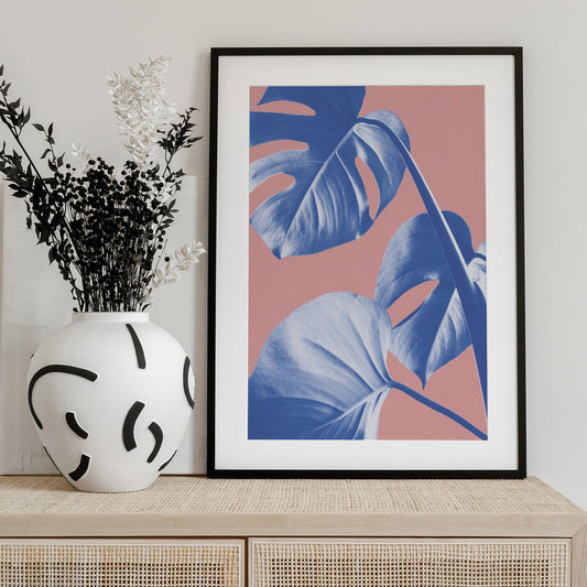 Monstera Purple 05 - Art Print by Pictufy Studio III