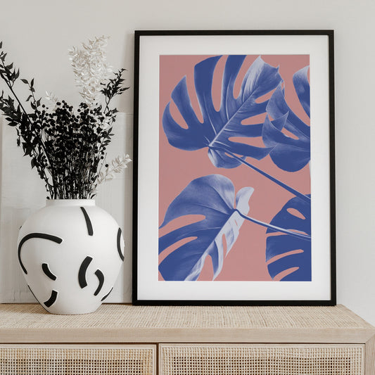 Monstera Purple 06 - Art Print by Pictufy Studio III