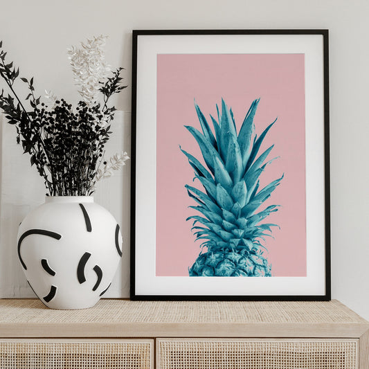 Pineapple Pink 07 - Art Print by Pictufy Studio III