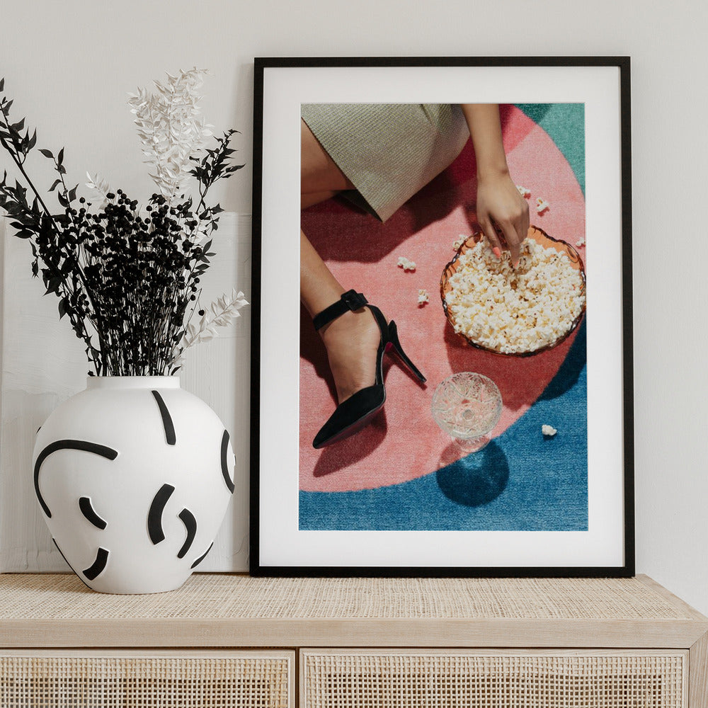 Movie Night #02 - Art Print by Pictufy Studio III