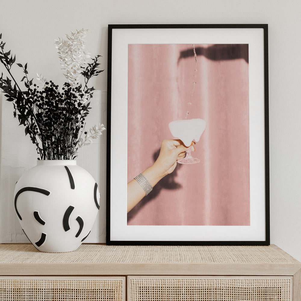 Here's To Pink 04 - Art Print by Pictufy Studio III