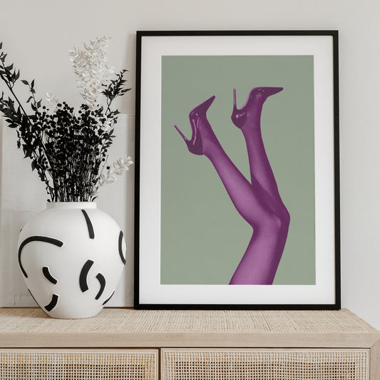 Kick Up Your Heels #04 - Art Print by Pictufy Studio III