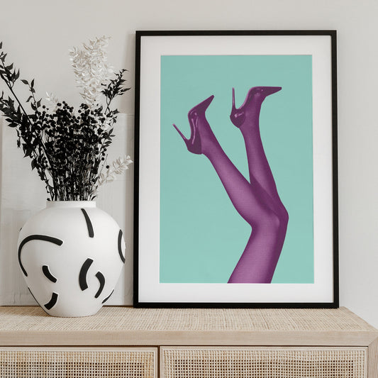 Kick Up Your Heels #06 - Art Print by Pictufy Studio III
