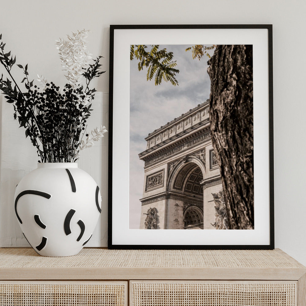 Arc de Triomphe Paris - Art Print by Pictufy Studio III