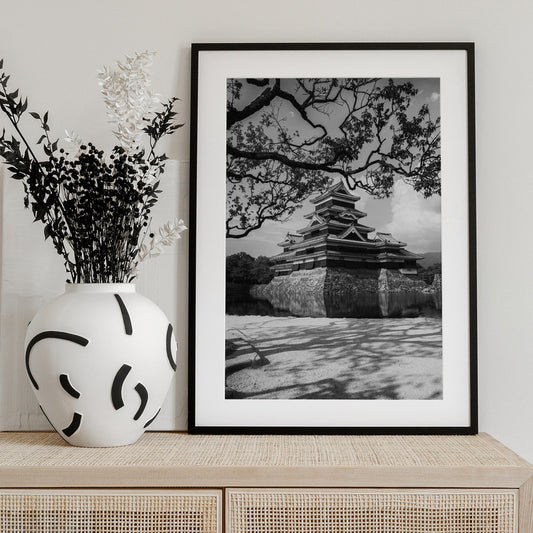 Matsumoto Castle - Art Print by Jonathan Lai