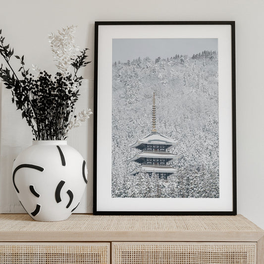 Tower of Winter - Art Print by Naoya Yoshida