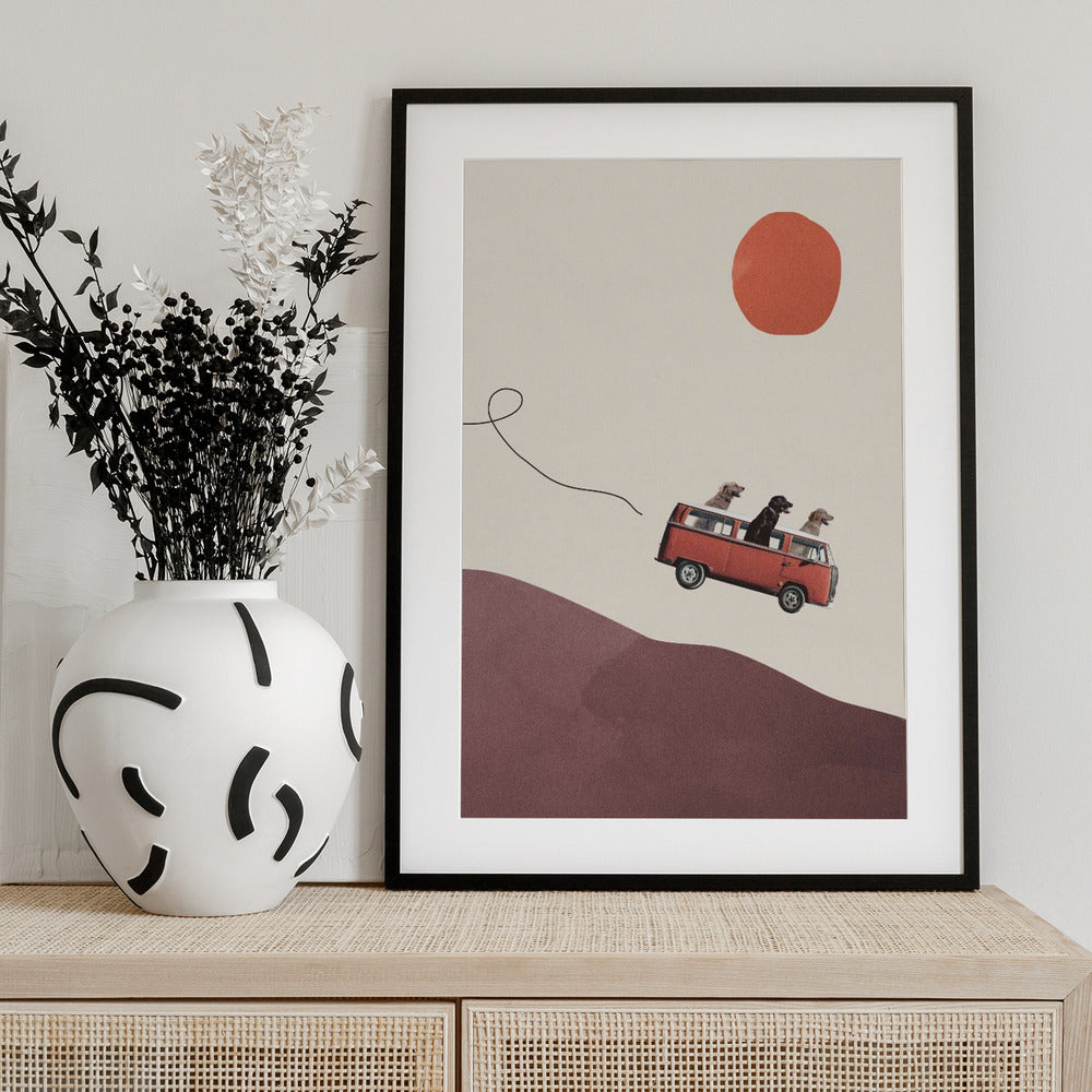 Adventure gang - Art Print by Maarten Léon