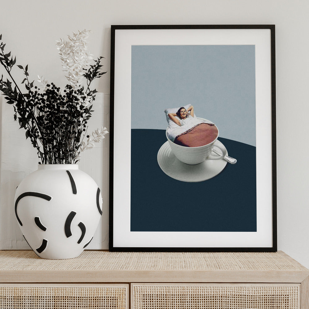 Morning rituals - Art Print by Maarten Léon