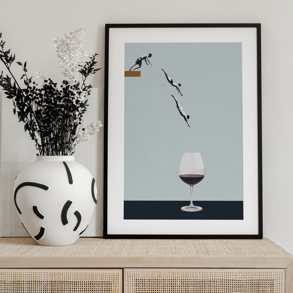 Your best friends forget you get old - Art Print by Maarten Léon