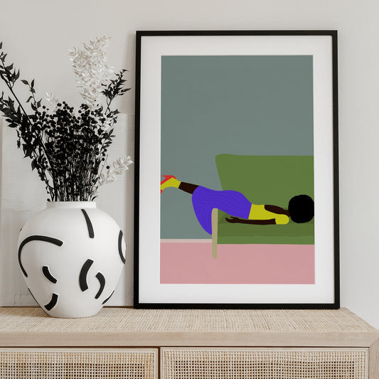 Wendy's Mood - Art Print by Jota de jai