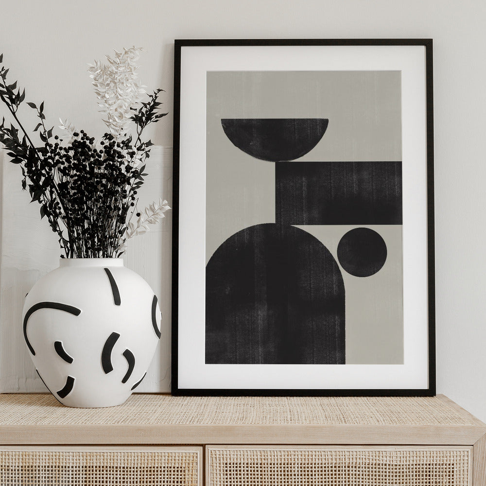 Geometric Harmony - Art Print by THE MIUUS STUDIO