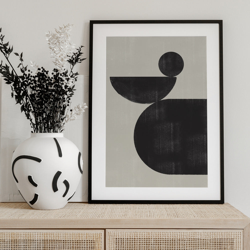 Geometric Harmony - Art Print by THE MIUUS STUDIO