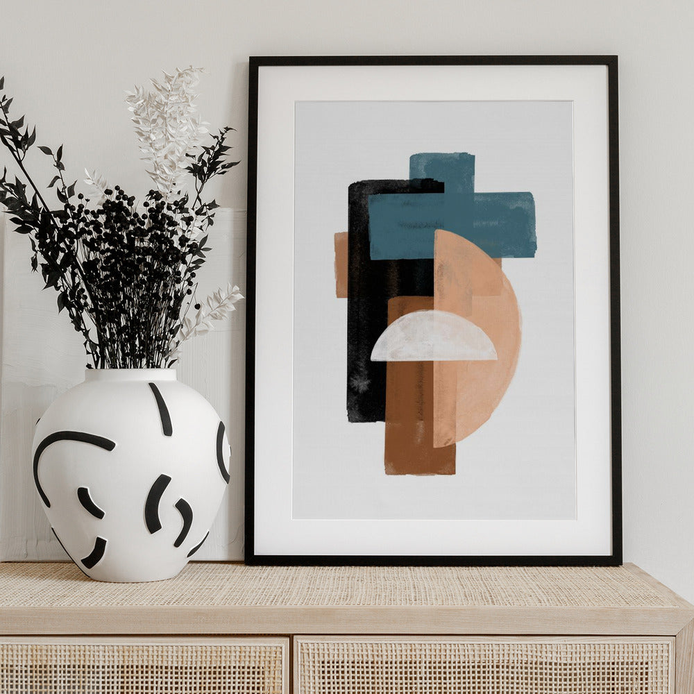 Geometric Harmony - Art Print by THE MIUUS STUDIO