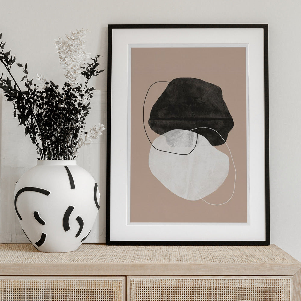 Earthy Abstractions - Art Print by THE MIUUS STUDIO