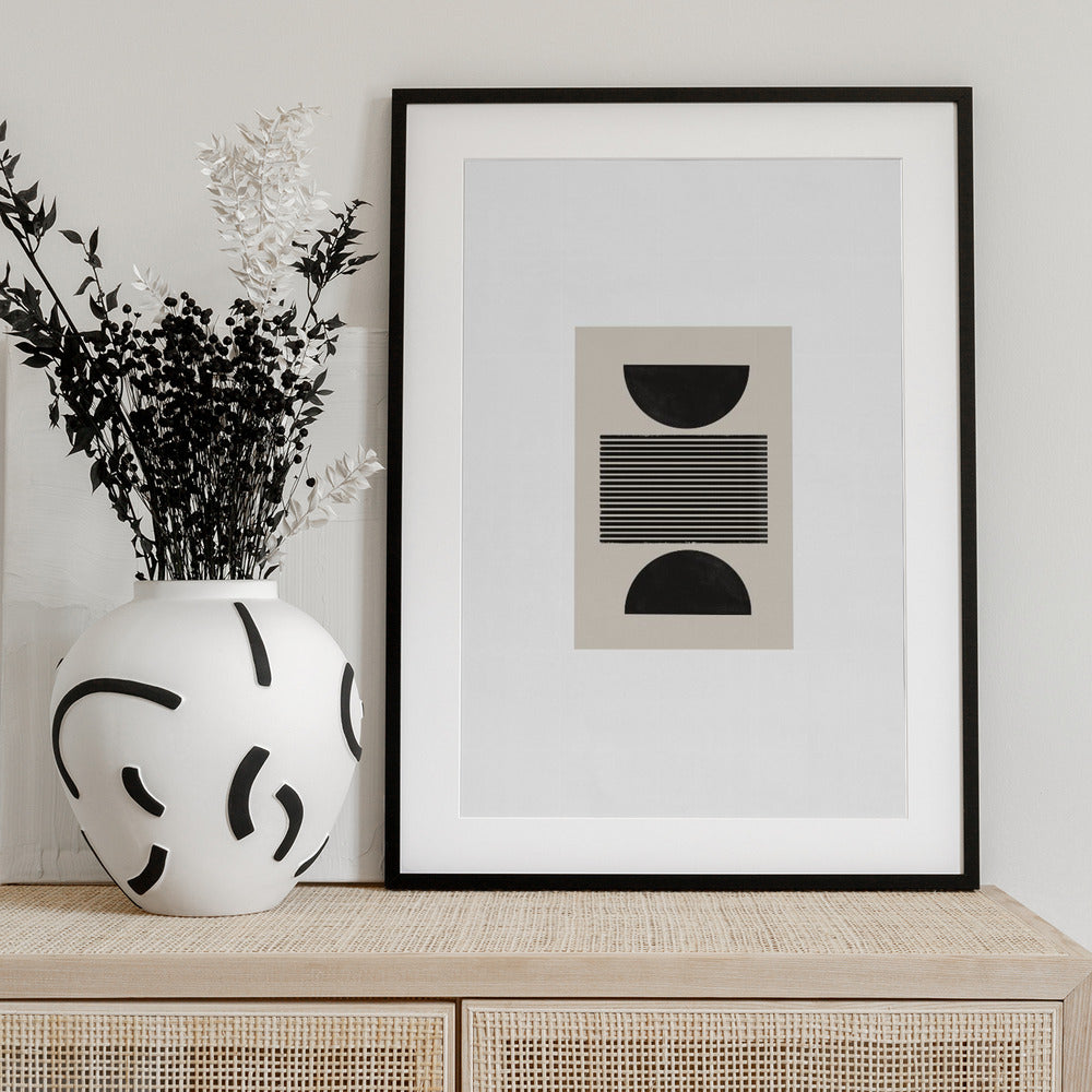 Monochrome Balance - Art Print by THE MIUUS STUDIO