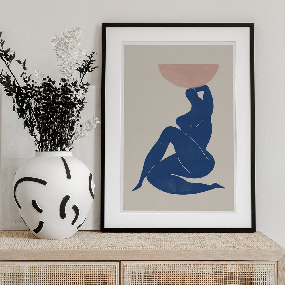 Harmony in Blue - Art Print by THE MIUUS STUDIO