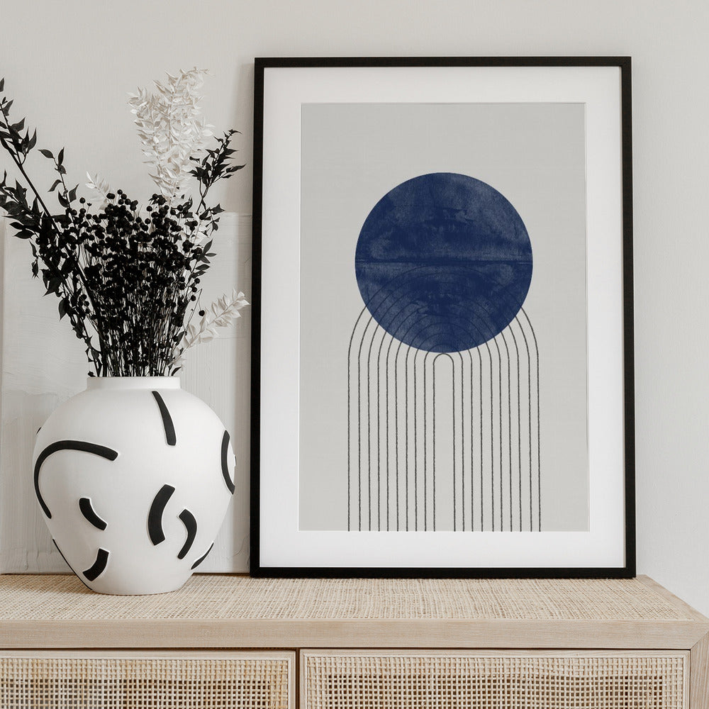 Celestial Echoes - Art Print by THE MIUUS STUDIO