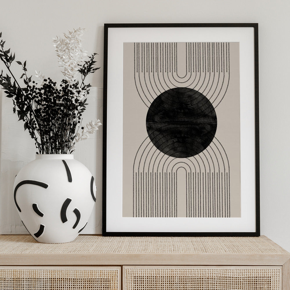 Orbital Echoes - Art Print by THE MIUUS STUDIO