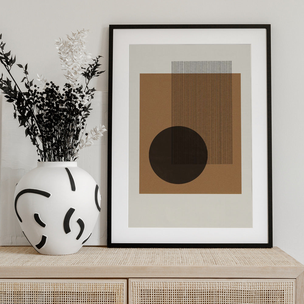 Geometric Harmony - Art Print by THE MIUUS STUDIO