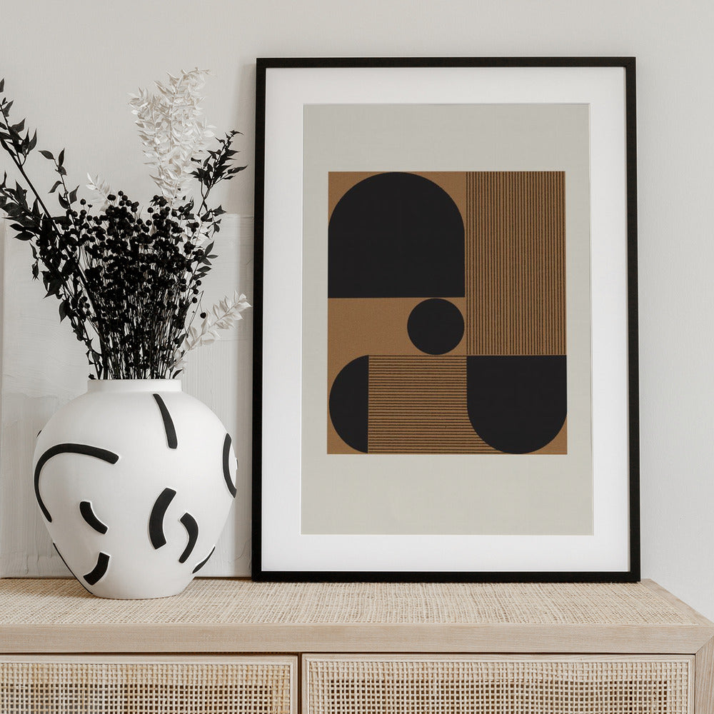 Geometric Harmony - Art Print by THE MIUUS STUDIO