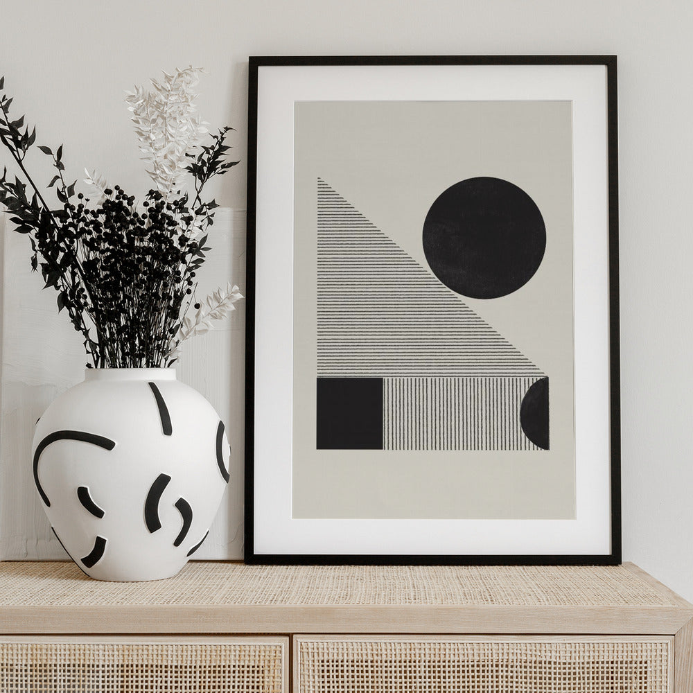 Geometric Harmony - Art Print by THE MIUUS STUDIO