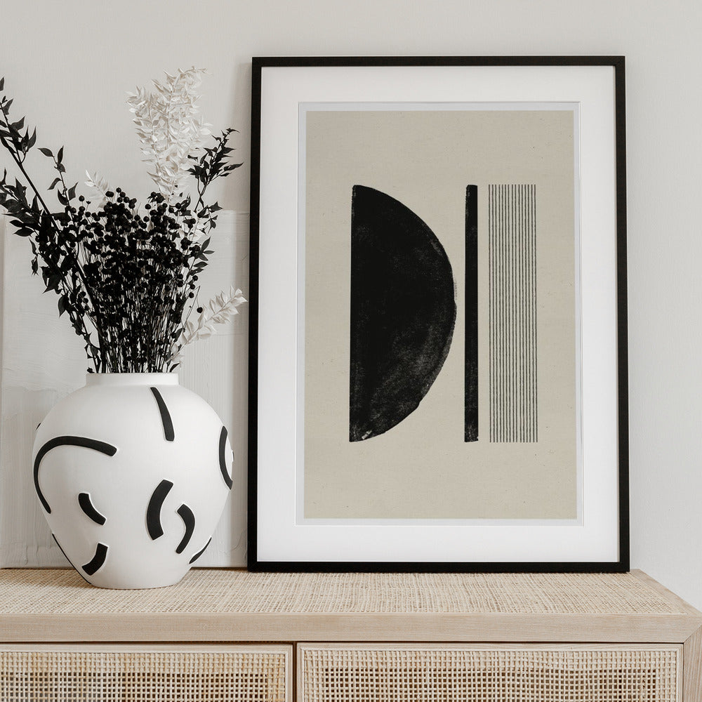 Geometric Harmony - Art Print by THE MIUUS STUDIO