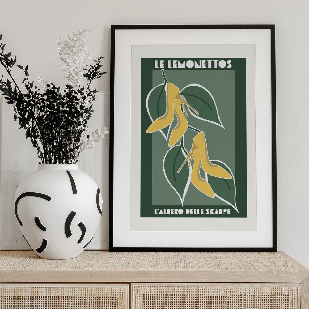 Shoe tree 2 - Art Print by Sarah Manovski