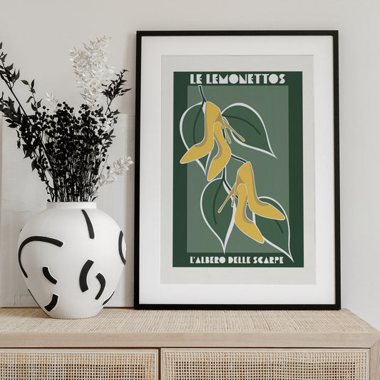 Shoe tree 2 - Art Print by Sarah Manovski