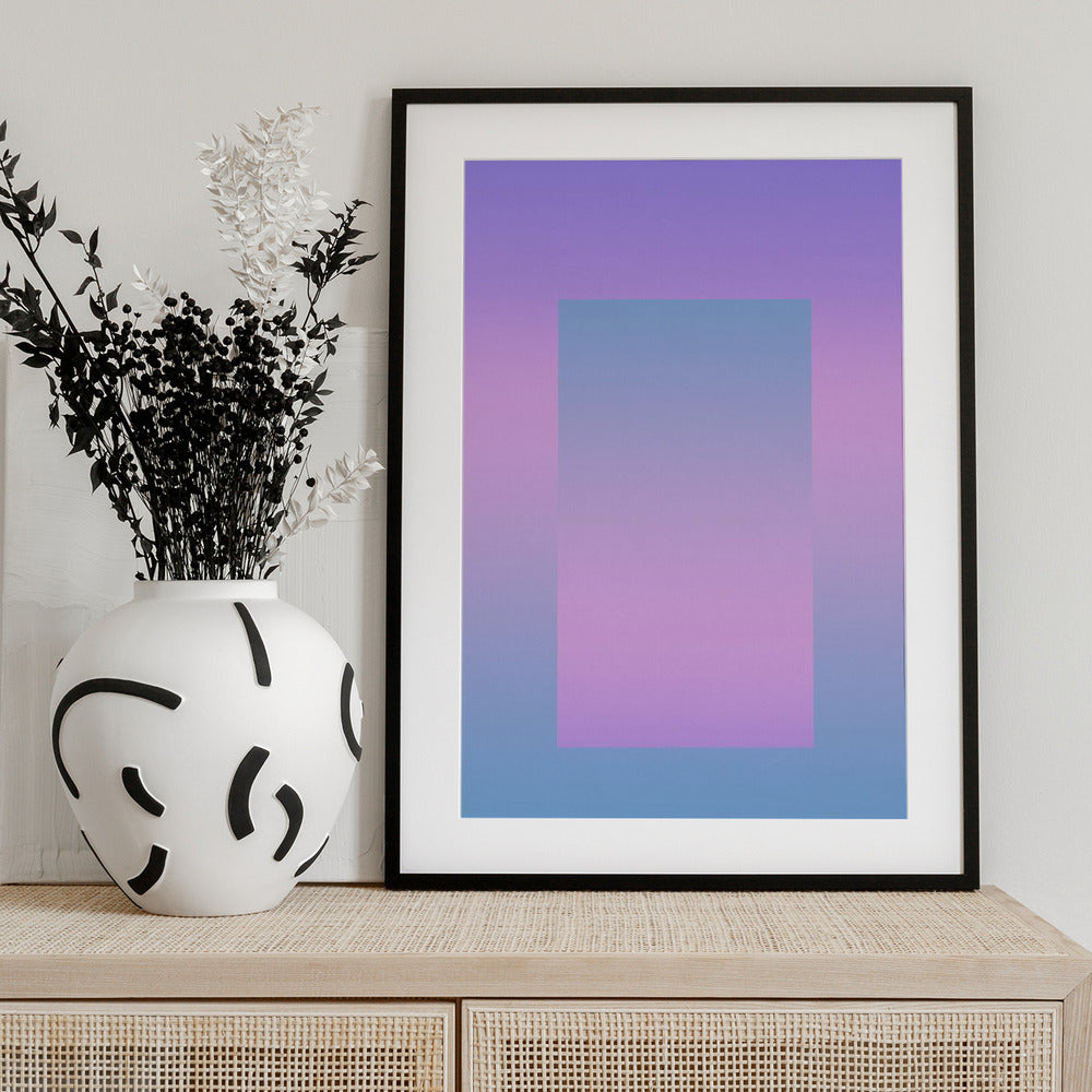 Gradient Portal - Art Print by THE MIUUS STUDIO